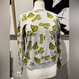 Dr Seuss The Grinch Crew Neck Sweatshirt Christmas Medium